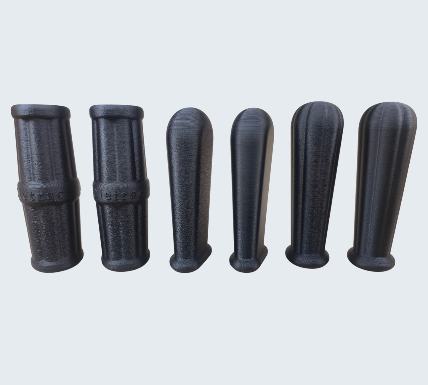 Cletrac "Tombstone" - "Un-styled" "Doghouse" Style Brake Lever Hand Grips.