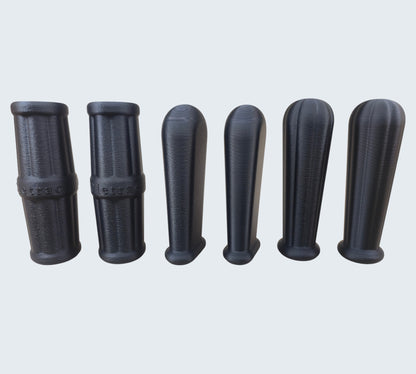 Cletrac "Tombstone" - "Un-styled" "Doghouse" Style Brake Lever Hand Grips.